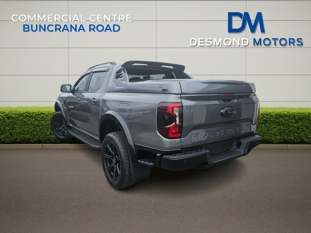 Ford Ranger Plugin Hybrid 47Mpg Full Storm Kit On It A Great D Grey