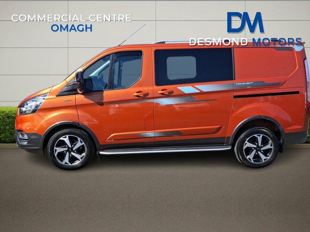 Ford Transit Custom Mca Van Dciv Active 170Ps Ecoblue 6 Speed 2 VXZ7226 Orange #3