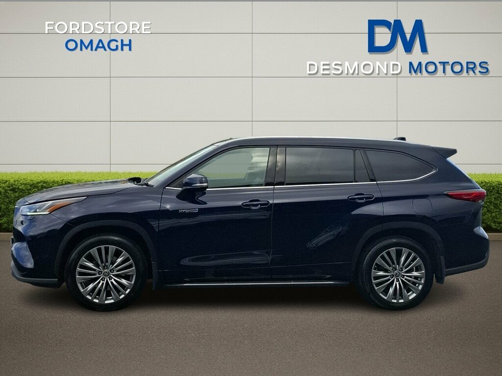 Toyota Highlander Excel Hev Cvt Blue #4