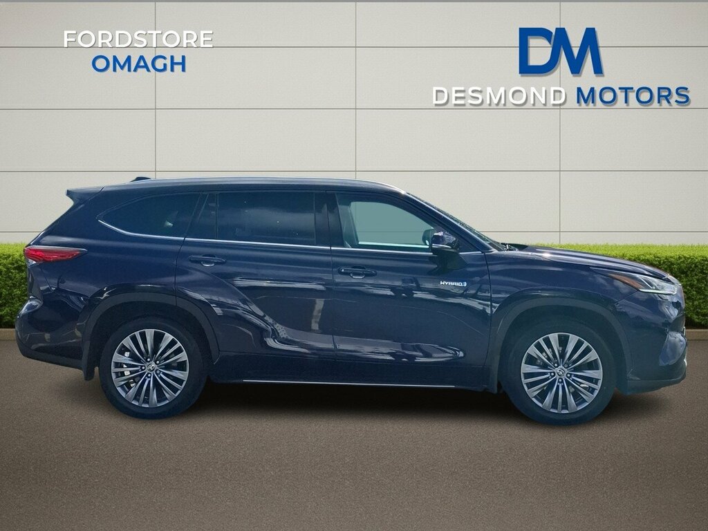 Toyota Highlander Excel Hev Cvt Blue #2