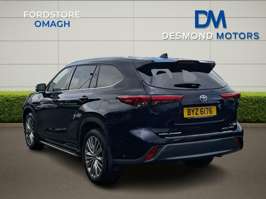 Toyota Highlander Excel Hev Cvt Blue