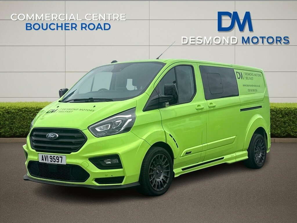 Ford Transit Custom Msrt Lwb 5 Seat 185Ps AVI9597 Yellow #4