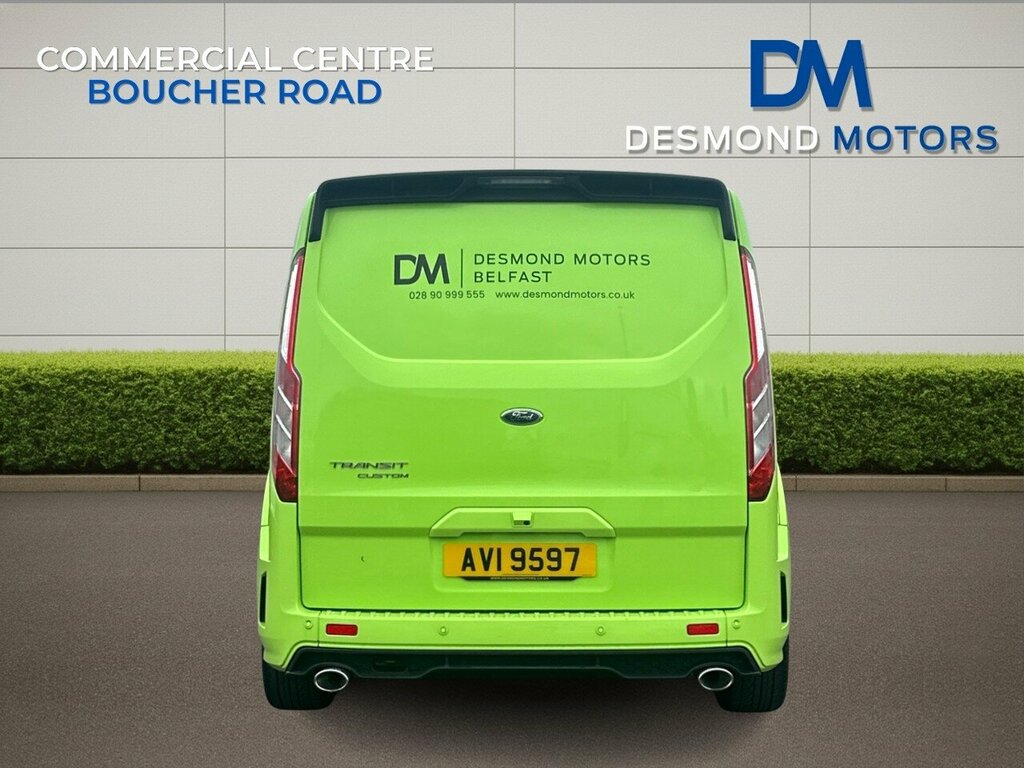 Ford Transit Custom Msrt Lwb 5 Seat 185Ps AVI9597 Yellow #3