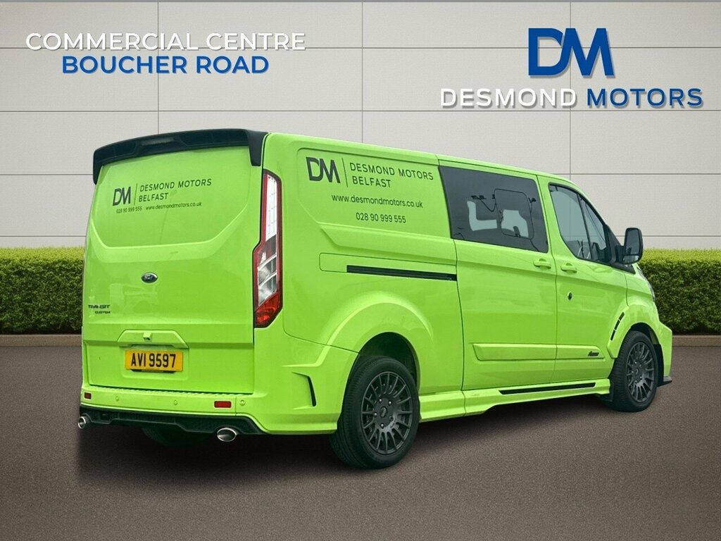 Ford Transit Custom Msrt Lwb 5 Seat 185Ps AVI9597 Yellow #5