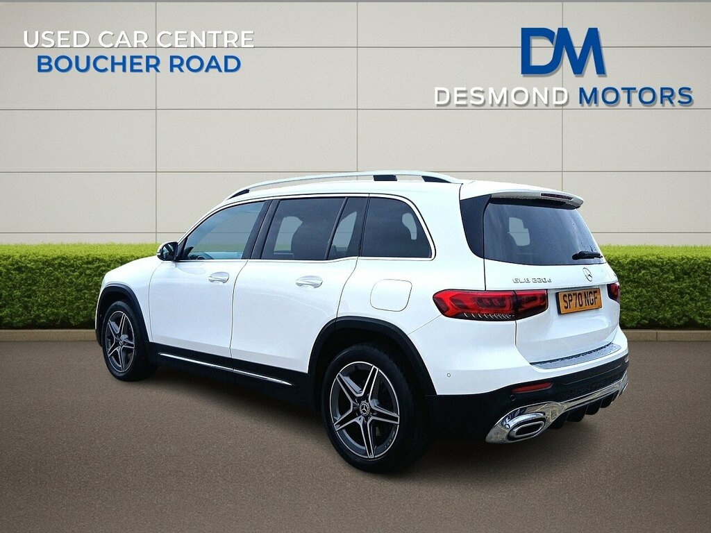 Mercedes-Benz GLB Class 220 Amg Line Prem D 4M A White