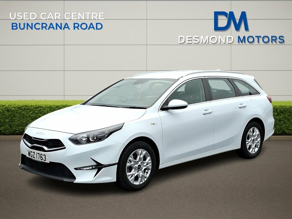 Kia Ceed 2 Nav Crdi Isg Mhev White #6