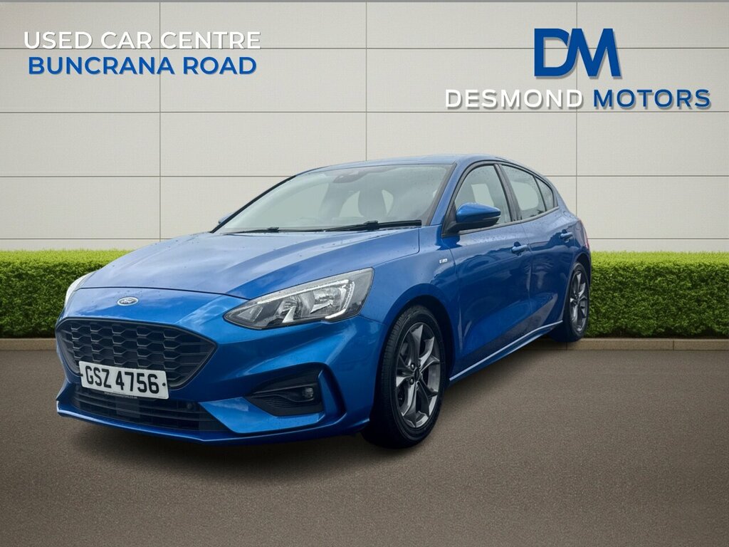 Ford Focus St-line Tdci Blue