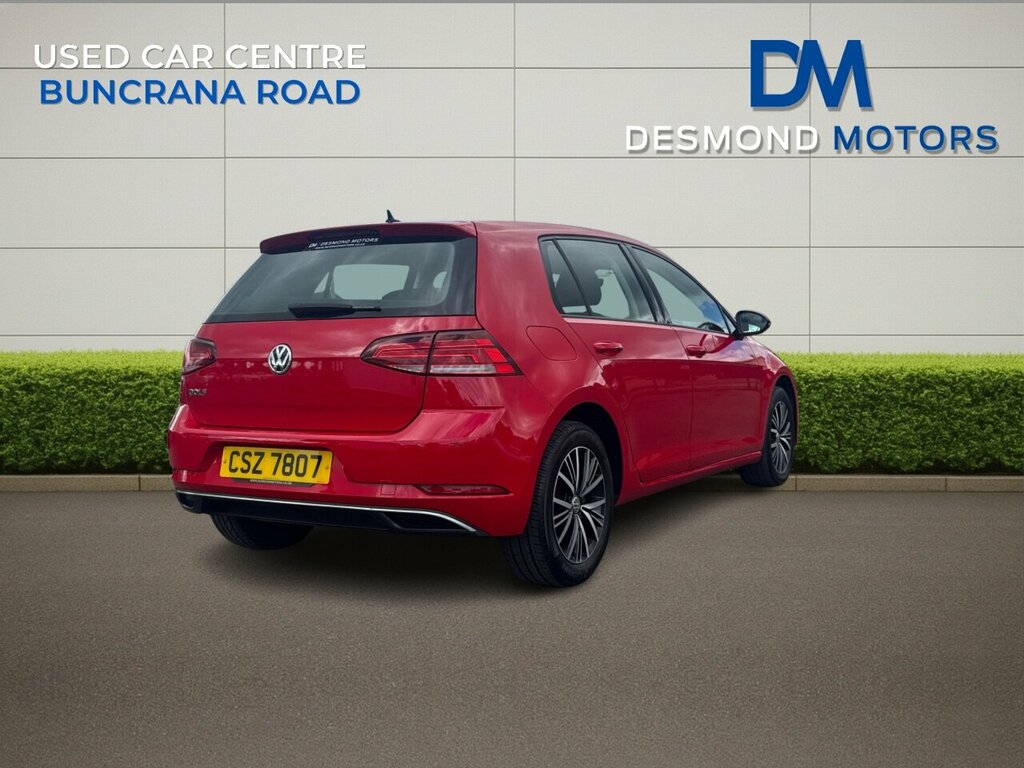 Volkswagen Golf Se Tsi CSZ7807 Red #3