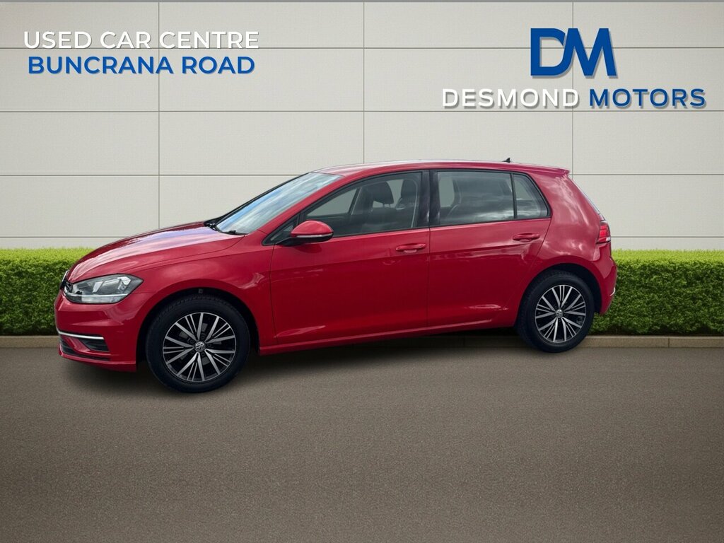 Volkswagen Golf Se Tsi CSZ7807 Red #5