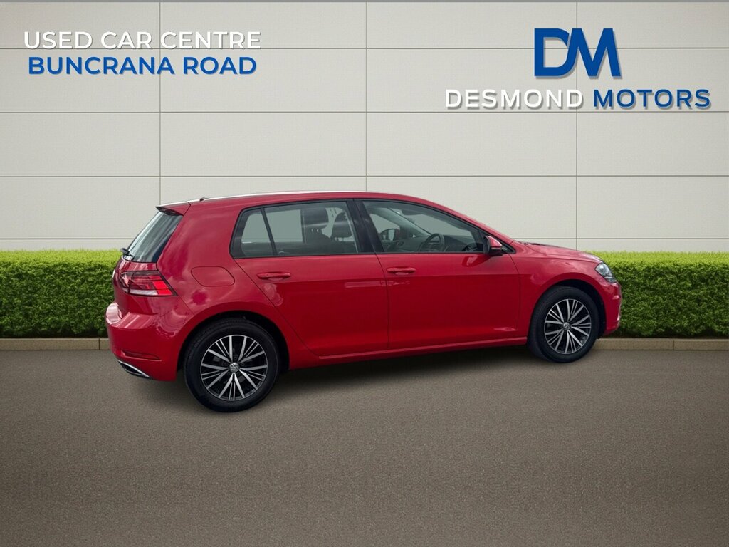 Volkswagen Golf Se Tsi CSZ7807 Red #4