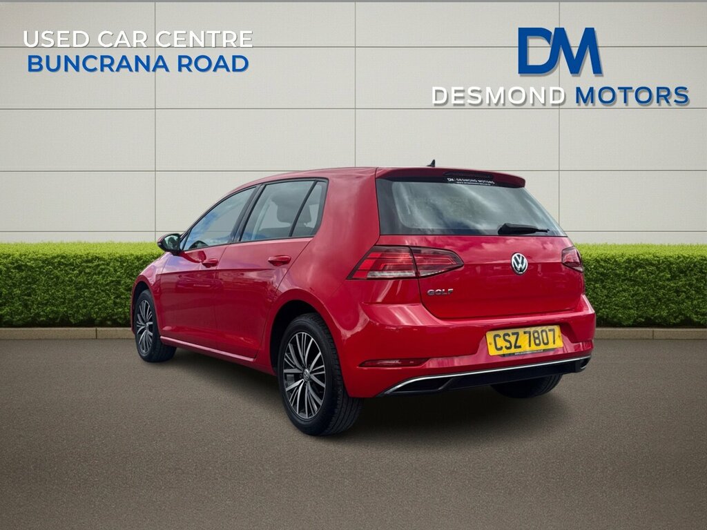 Volkswagen Golf Se Tsi CSZ7807 Red #2