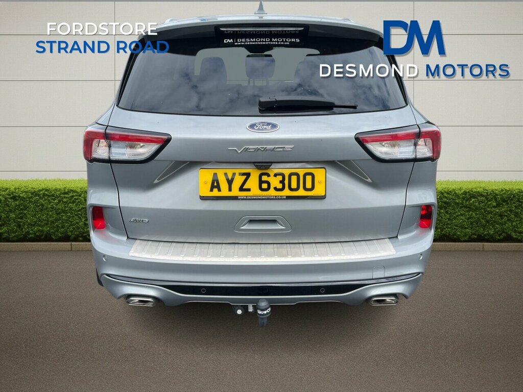 Ford Kuga 2.0Tdci Ecoblue 190Ps Awd Vignale 8 Speed 2 AYZ6300 Silver #5