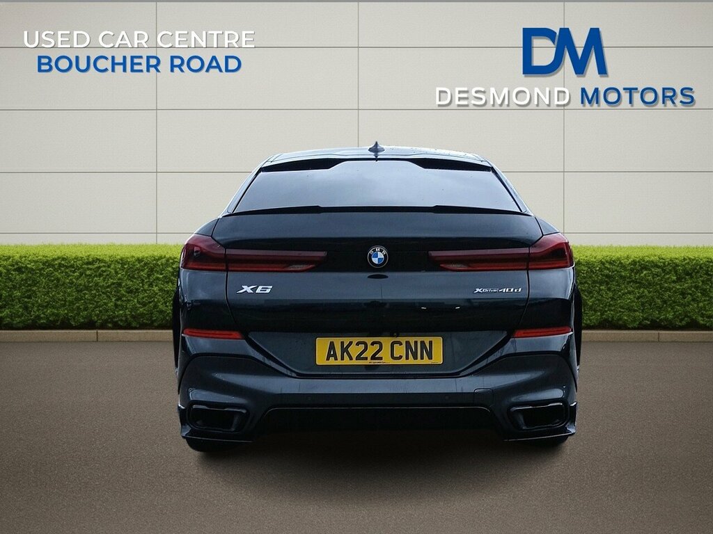 BMW X6 Xdrive40d M Sport Mhev Black #4
