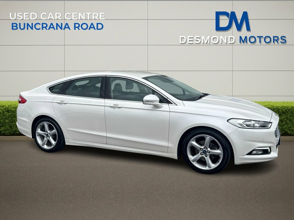 Ford Mondeo Titanium Edition White #4