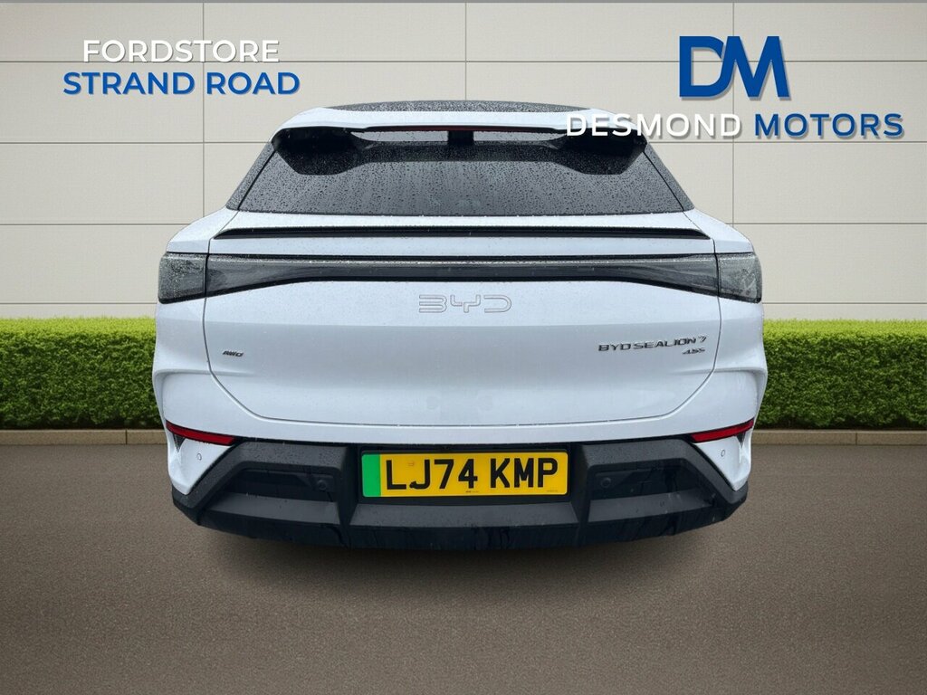 Byd Sealion 7 Design Ev Awd White #5