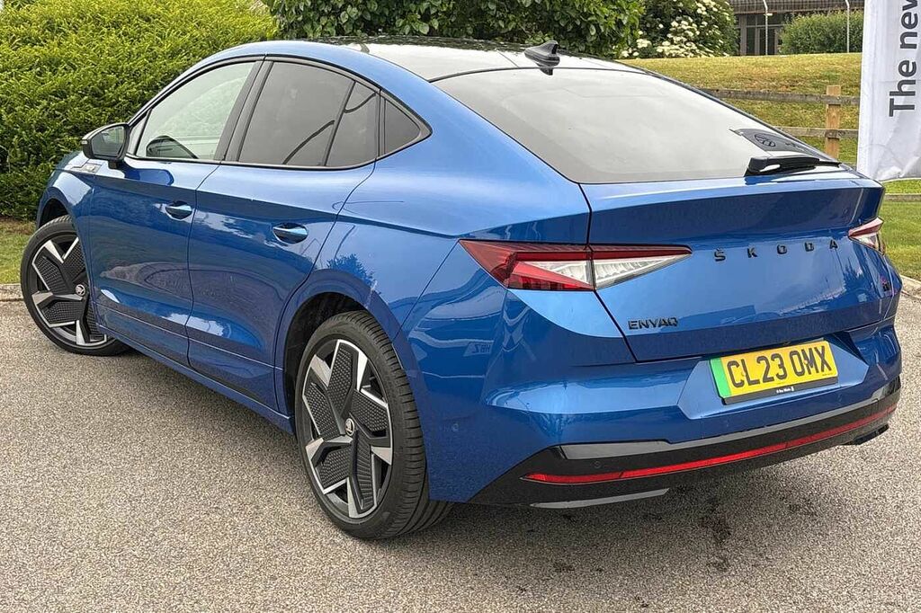 Skoda ENYAQ 220Kw Vrs 82Kwh 4X4 CL23OMX Blue #3