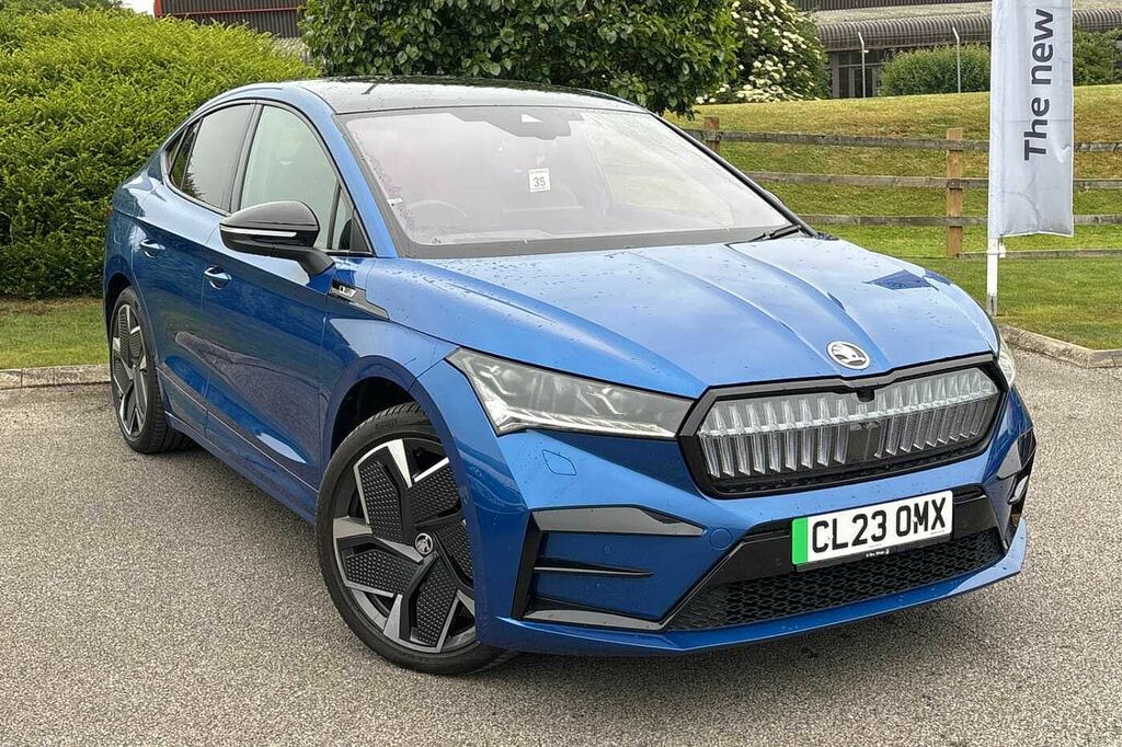 Skoda ENYAQ 220Kw Vrs 82Kwh 4X4 CL23OMX Blue