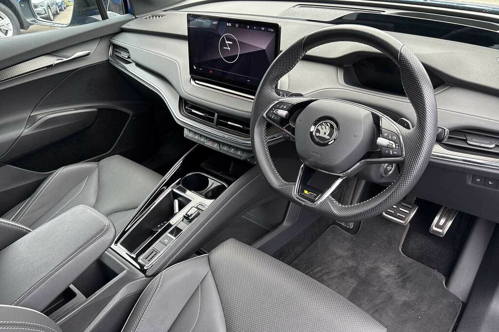 Skoda ENYAQ 220Kw Vrs 82Kwh 4X4 CL23OMX Blue #6