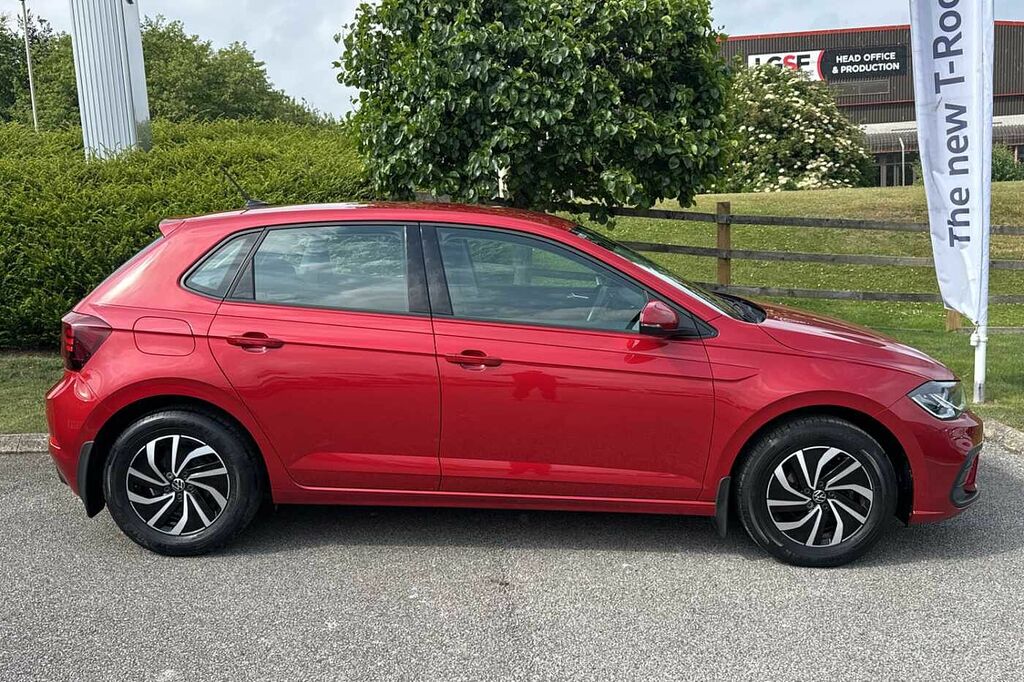 Volkswagen Polo 1.0 Tsi Life Dsg YY22VOP Red #4