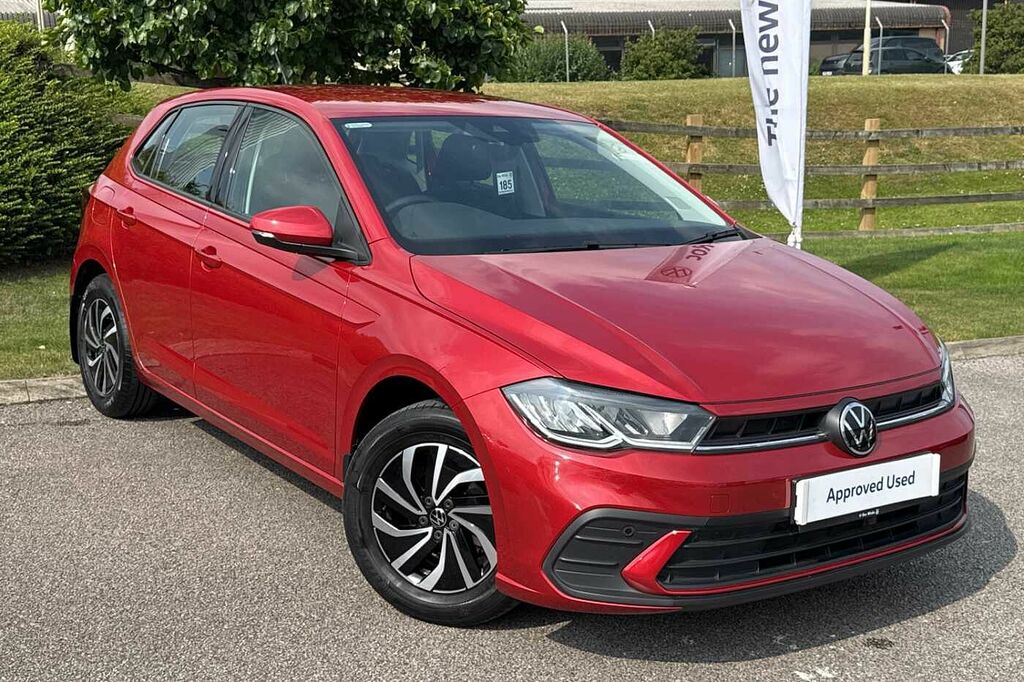 Volkswagen Polo 1.0 Tsi Life Dsg Red