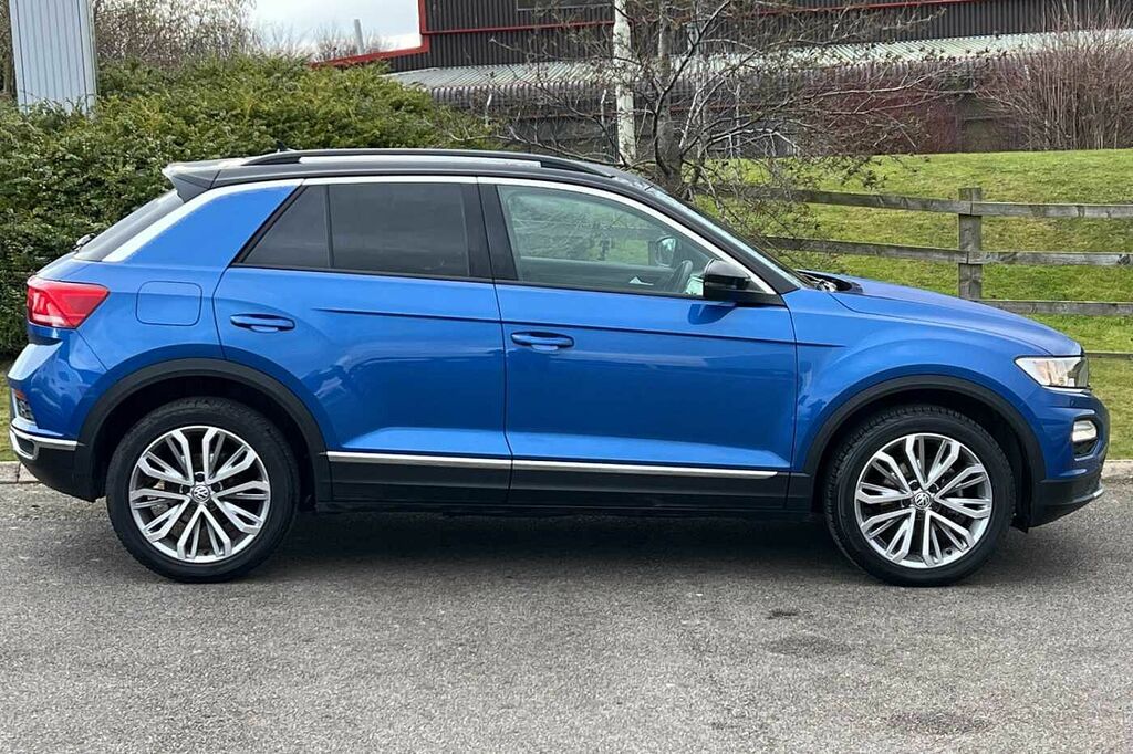 Volkswagen T-Roc 1.5 Tsi Design 150Ps Evo YE69XYY Blue #4