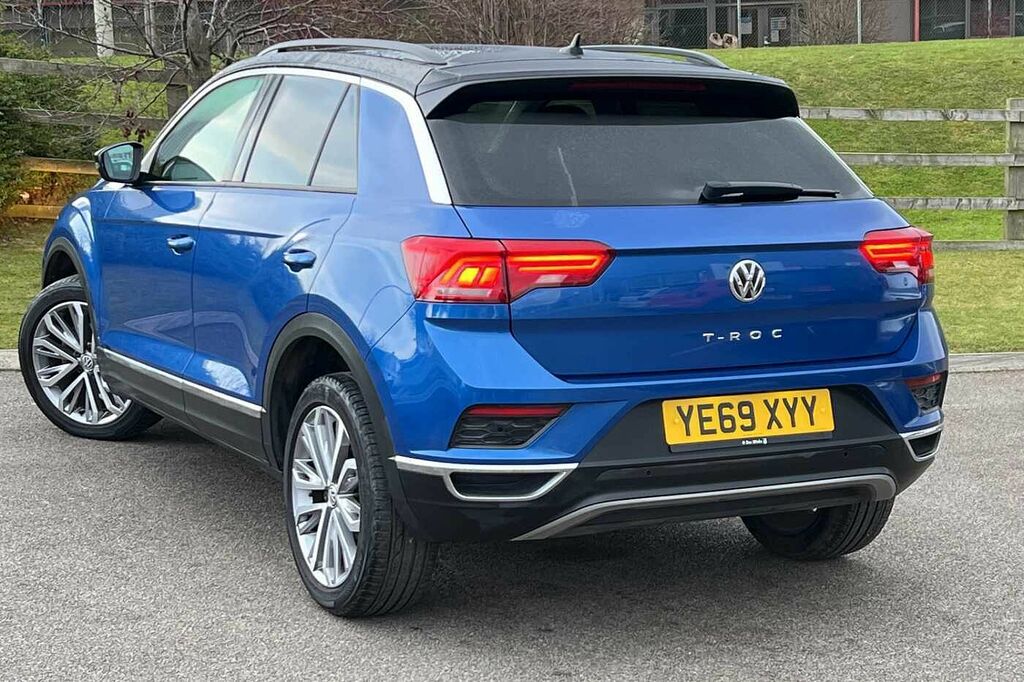 Volkswagen T-Roc 1.5 Tsi Design 150Ps Evo YE69XYY Blue #3