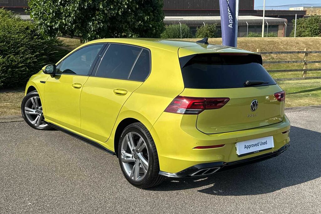 Volkswagen Golf 1.5 Tsi 150 R-line YX72UCB Yellow #3