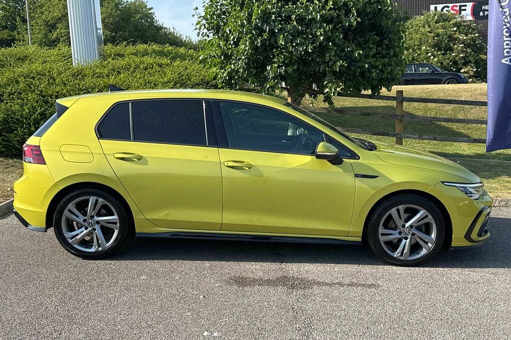 Volkswagen Golf 1.5 Tsi 150 R-line YX72UCB Yellow #4