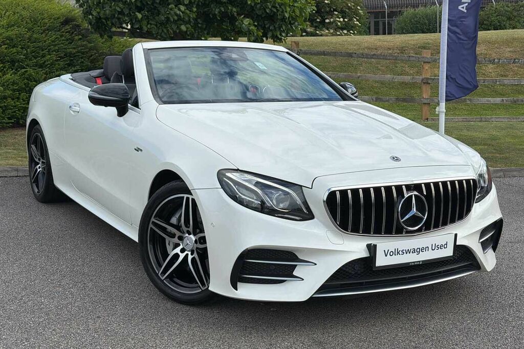 Mercedes-Benz E Class 3.0 E53 Mhev Eq Boost Amg Cabriolet Tct 4Matic White