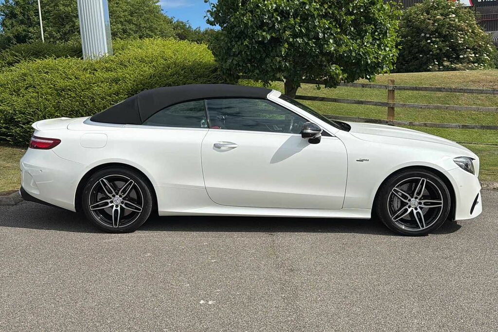 Mercedes-Benz E Class 3.0 E53 Mhev Eq Boost Amg Cabriolet Tct 4Matic White #4