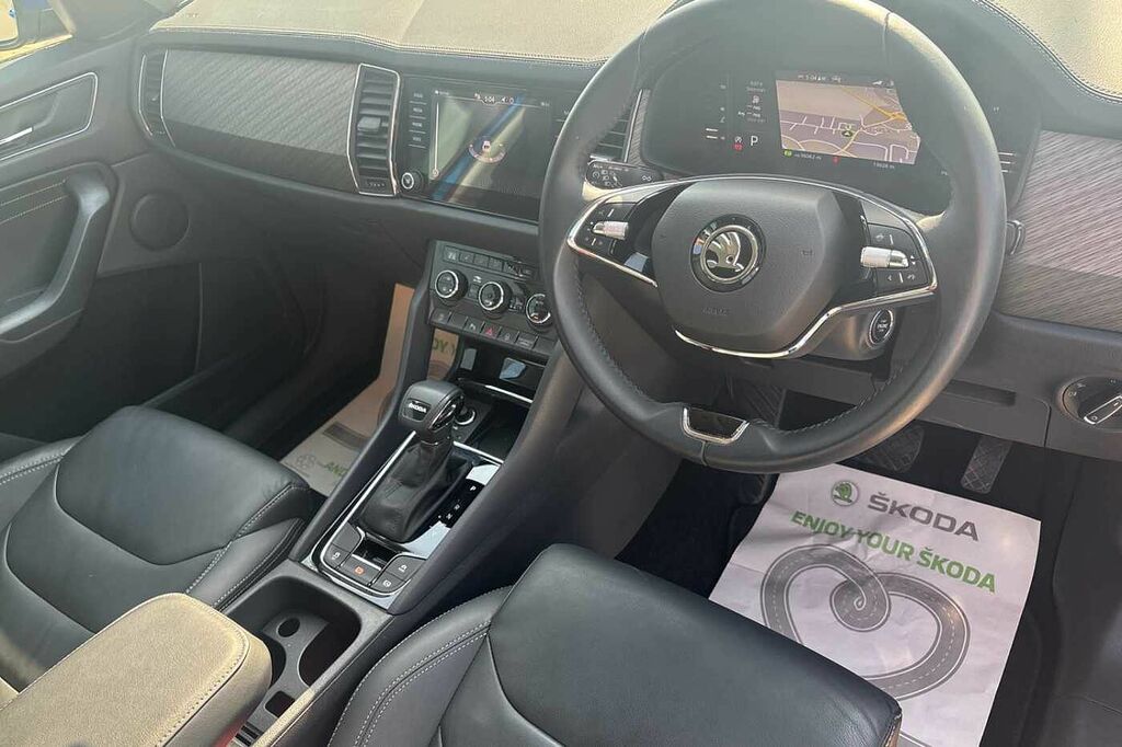 Skoda Kodiaq 2.0 Tdi Se L Executive Dsg 7 Seat YY23RZN Blue #6
