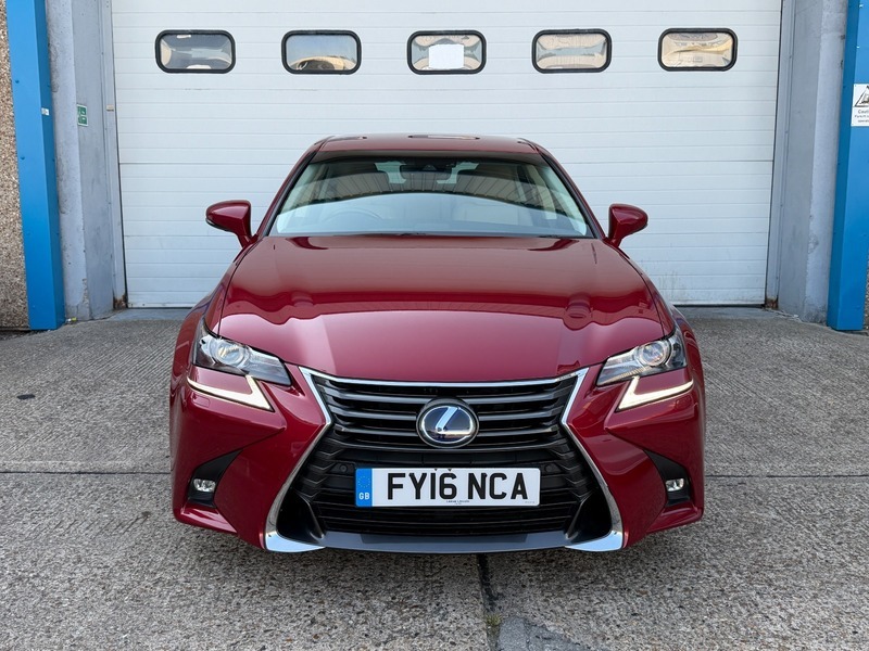 Lexus GS 300H Executive Edition Cvt Red #2