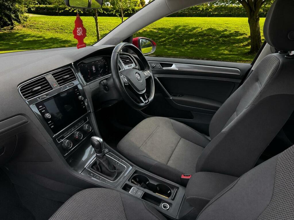 Volkswagen Golf Hatchback 2.0 Tdi Se Nav Dsg Euro 6 Ss 201 VA18VUK Red #5