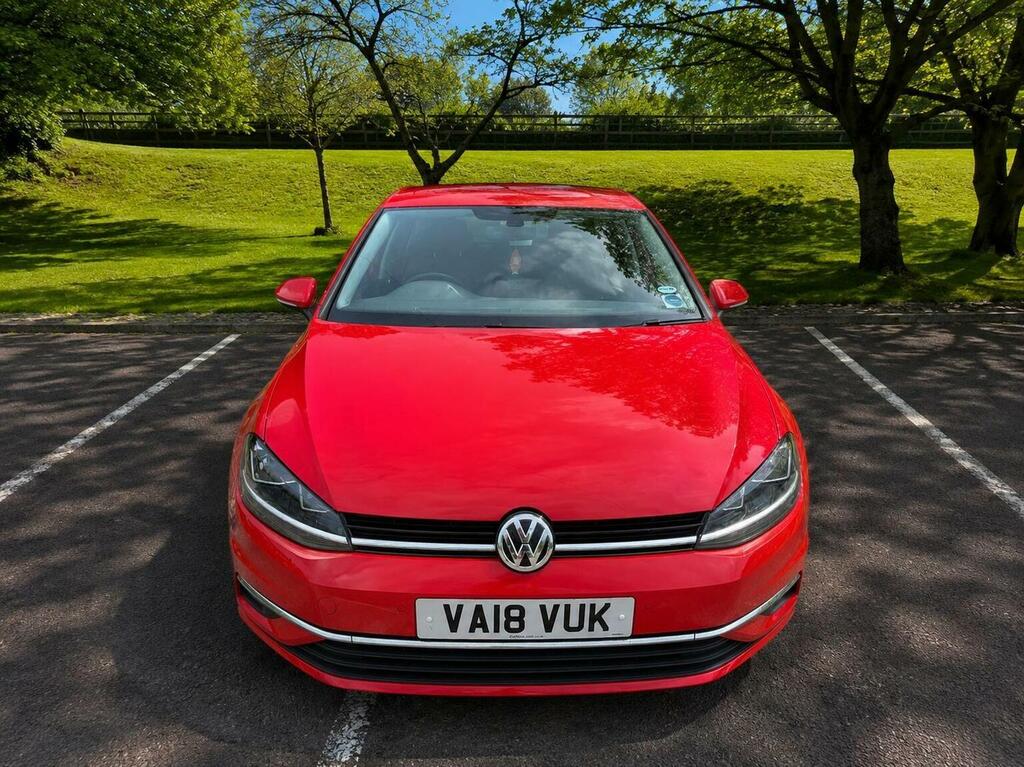 Volkswagen Golf Hatchback 2.0 Tdi Se Nav Dsg Euro 6 Ss 201 VA18VUK Red #4