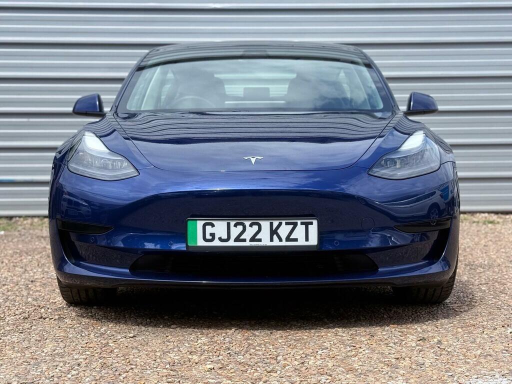 Tesla Model 3 Saloon Standard Range Plus Rwd 202222 Blue #4