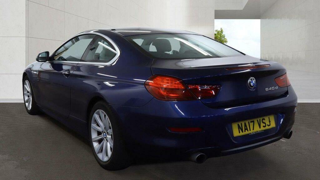 BMW 6 Series 630D Xdrive Blue #7