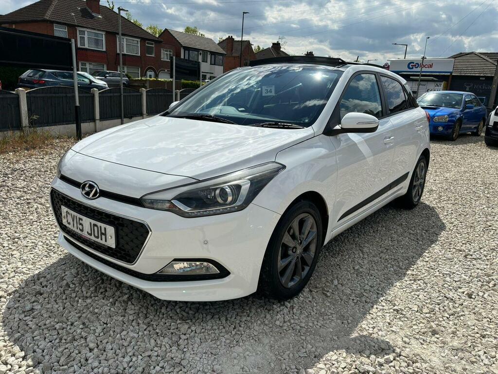 Hyundai I20 Hatchback 1.4 Premium Se Nav Euro 6 201515 White #6
