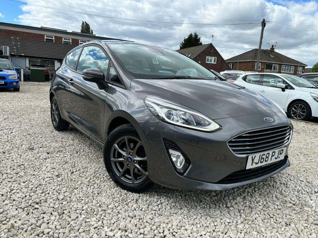 Ford Fiesta Hatchback 1.0T Ecoboost Zetec Euro 6 Ss 20 Grey