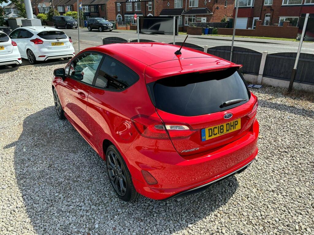 Ford Fiesta Hatchback 1.0T Ecoboost St-line Euro 6 Ss DC18DHP Red #3