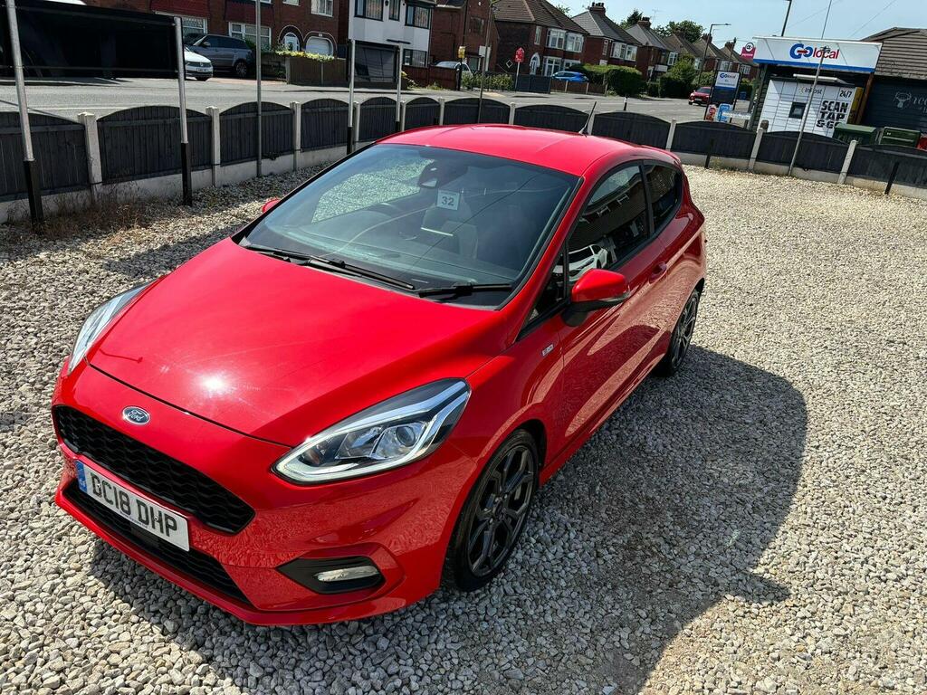 Ford Fiesta Hatchback 1.0T Ecoboost St-line Euro 6 Ss DC18DHP Red #2