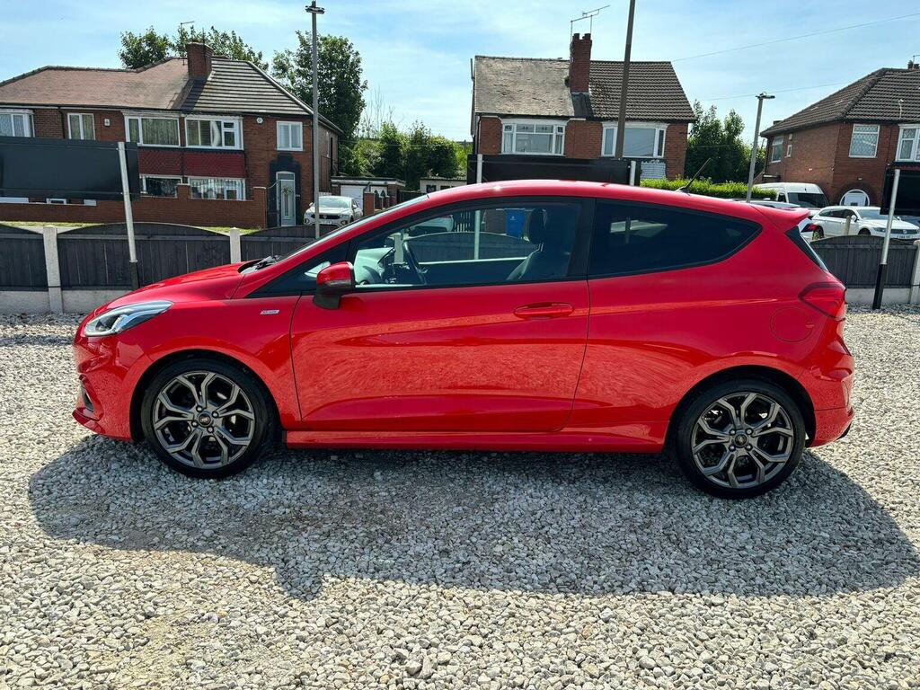Ford Fiesta Hatchback 1.0T Ecoboost St-line Euro 6 Ss DC18DHP Red #4