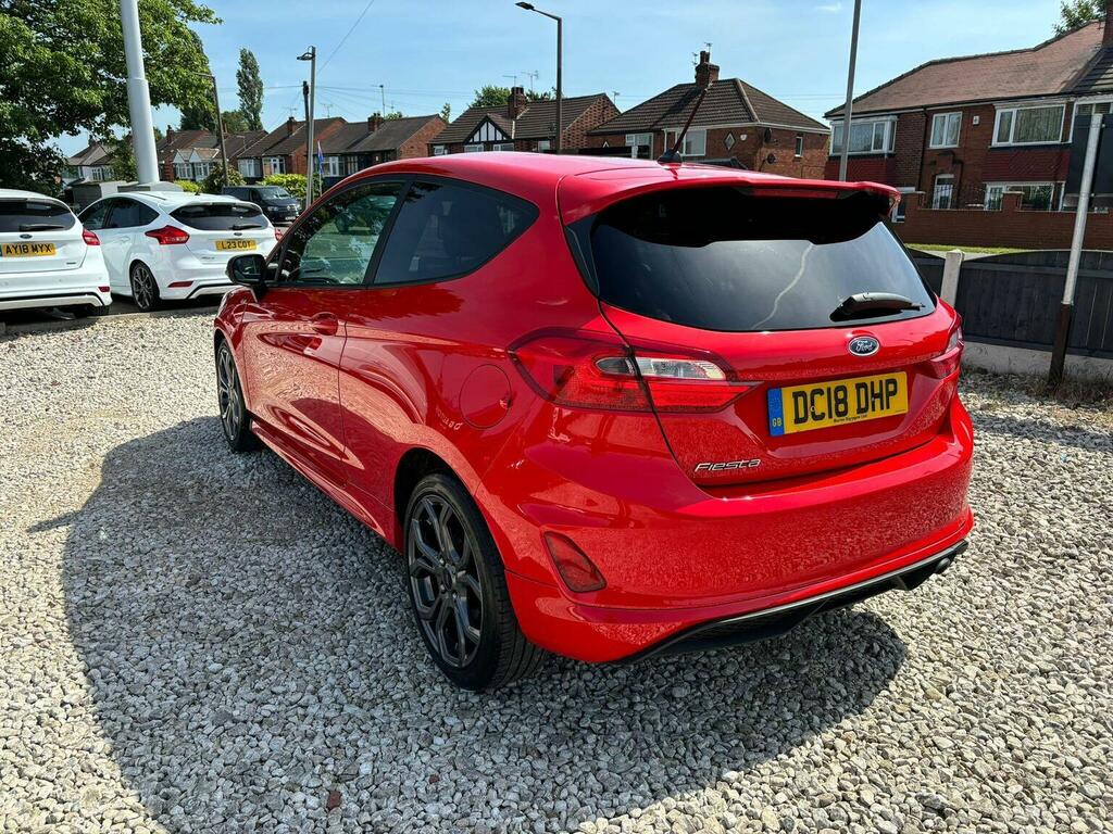 Ford Fiesta Hatchback 1.0T Ecoboost St-line Euro 6 Ss DC18DHP Red #6