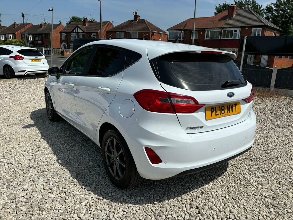Ford Fiesta Hatchback 1.1 Ti-vct Zetec Euro 6 Ss 2018 PL18MVT White #3