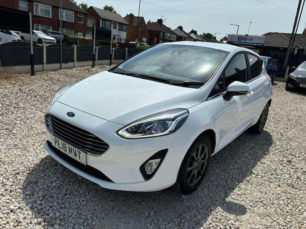 Ford Fiesta Hatchback 1.1 Ti-vct Zetec Euro 6 Ss 2018 PL18MVT White #2