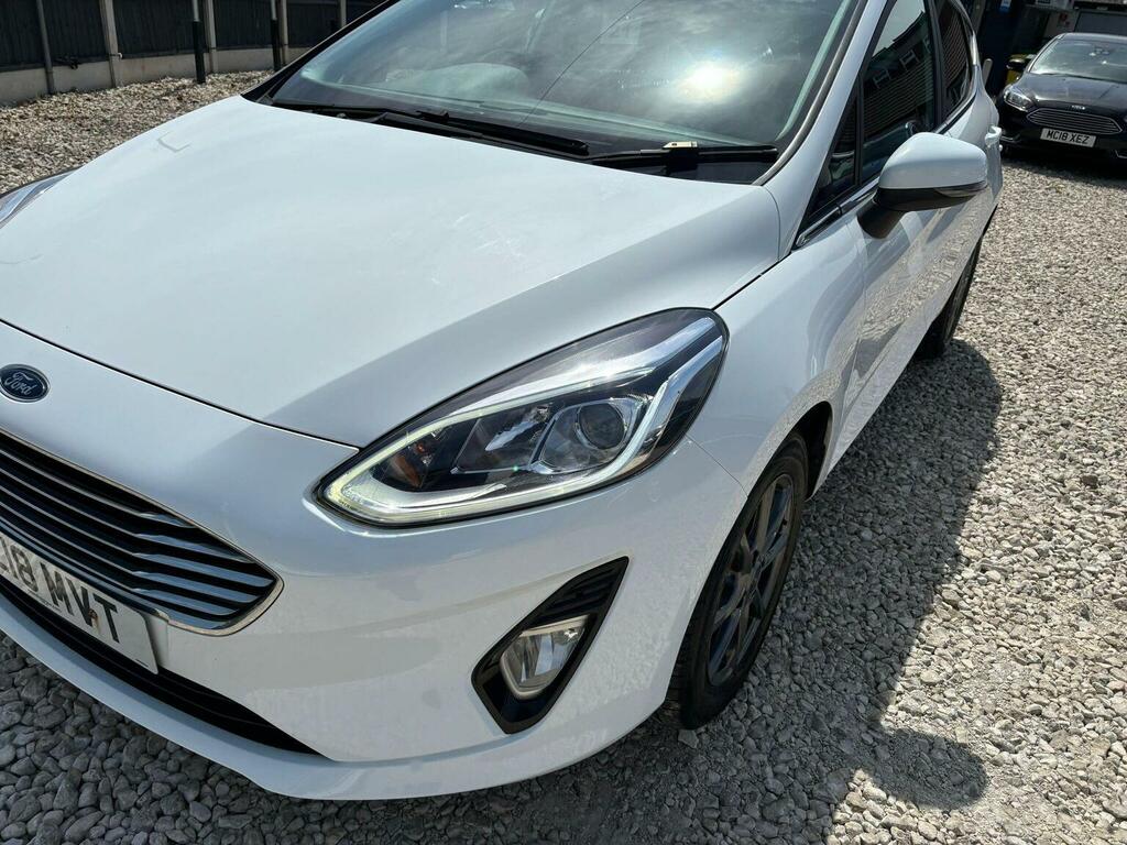 Ford Fiesta Hatchback 1.1 Ti-vct Zetec Euro 6 Ss 2018 PL18MVT White #5