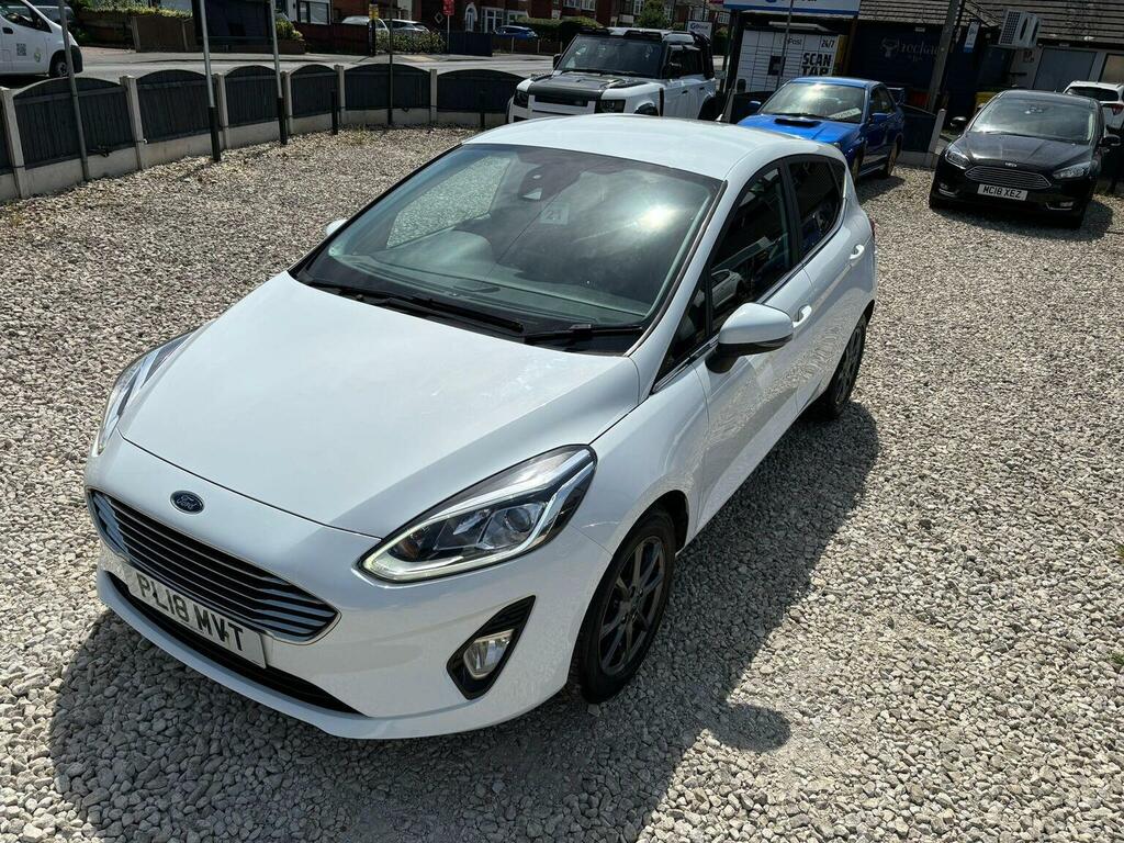 Ford Fiesta Hatchback 1.1 Ti-vct Zetec Euro 6 Ss 2018 PL18MVT White #6
