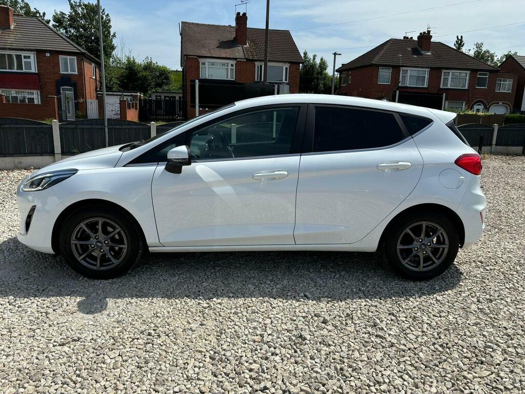 Ford Fiesta Hatchback 1.1 Ti-vct Zetec Euro 6 Ss 2018 PL18MVT White #4