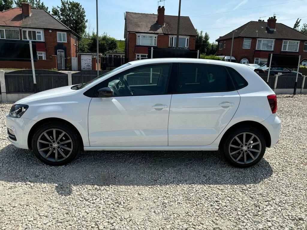 Volkswagen Polo Hatchback 1.0 Bluemotion Tech Se Design Euro 6 S YR15LZG White #4