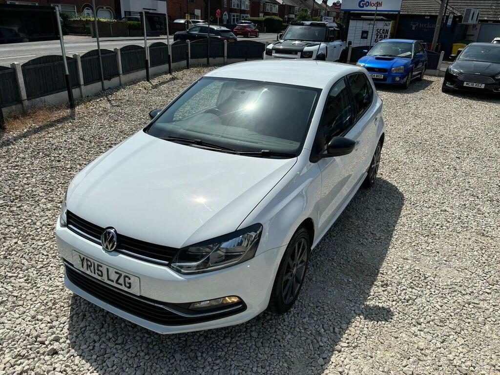Volkswagen Polo Hatchback 1.0 Bluemotion Tech Se Design Euro 6 S YR15LZG White #2