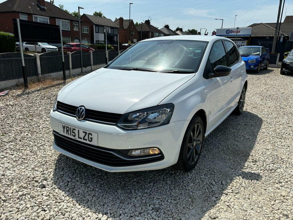 Volkswagen Polo Hatchback 1.0 Bluemotion Tech Se Design Euro 6 S YR15LZG White #5